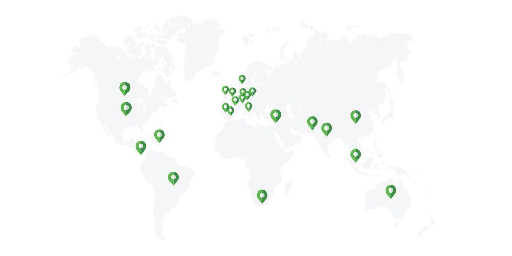 Our **Clients Map**