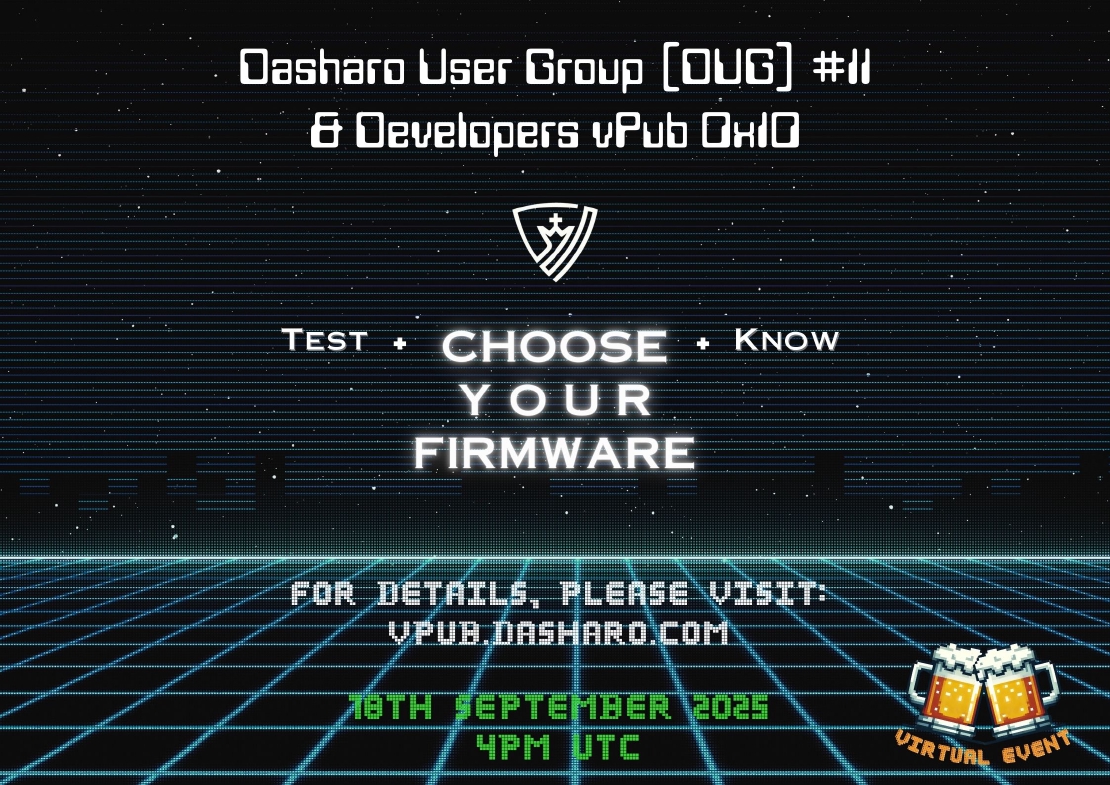 Dasharo User Group 11 **& Developers vPub 0x10**