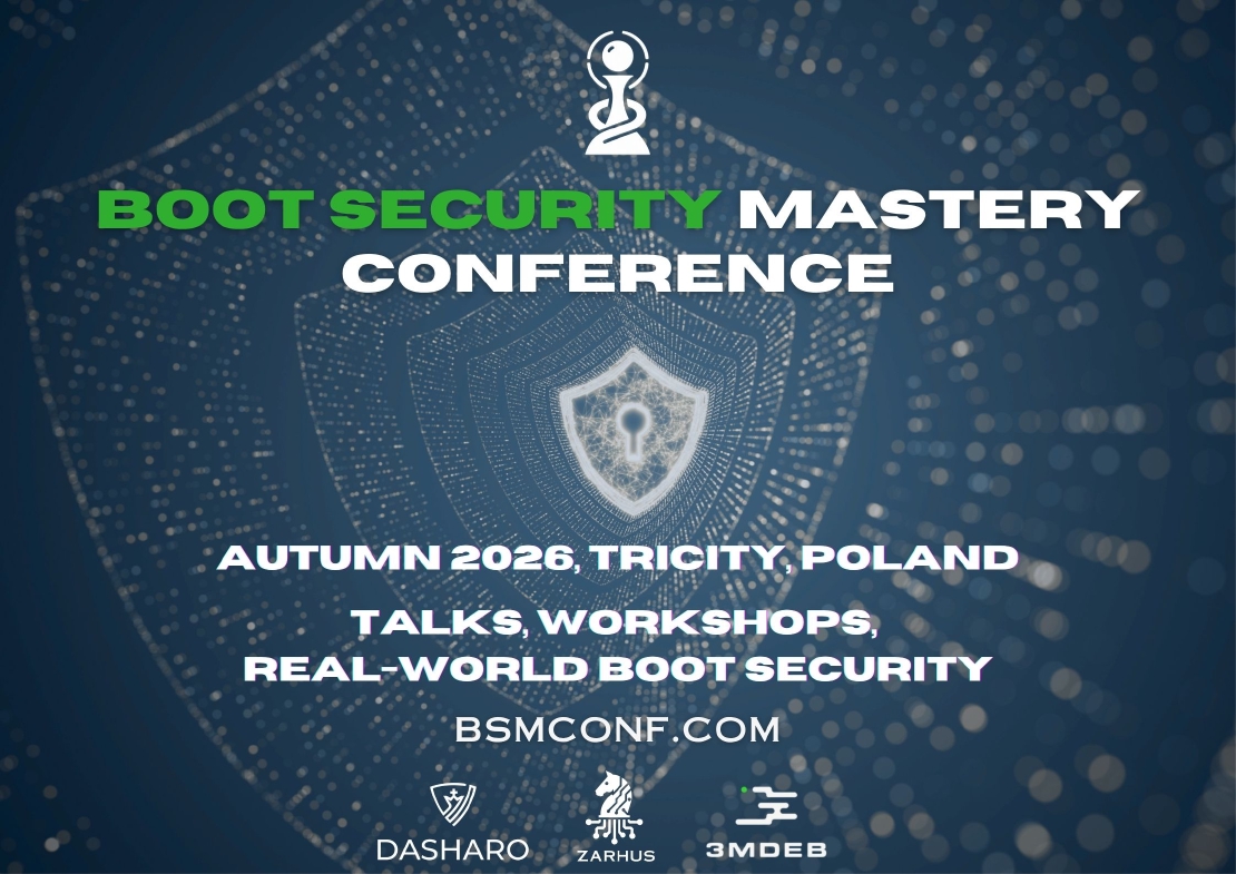 Boot Security **Mastery Conference**
